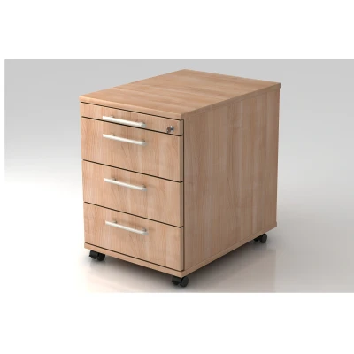Abbildung von Hammerbacher Rollcontainer AC30 RE Nussbaum