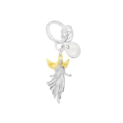 Abbildung von O meta[l]morphose METALMORPHOSE Schlüsselanhänger Charms, Sternzeichen Jungfrau Geschenk für Herren, Damen und Kinder, silber, one size