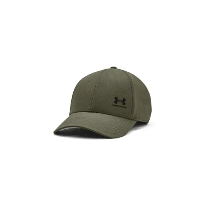 Abbildung von Under Armour Iso Chill ArmourVent Herren Kappe mit dehnbarer Passform, (390) Marine Od Grün/Schwarz, M/L