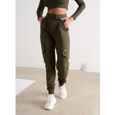 Abbildung von Hose Cargo Pants Wandern Damen Khaki aim&#039;n