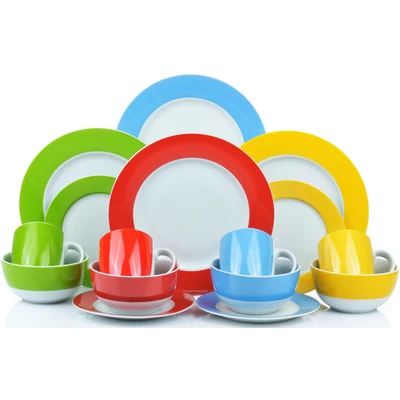 Abbildung von Retsch Arzberg Kombiservice &quot;Colourband&quot;, (Set, 16 tlg.), Color up your Life es kommt Farbe ins Spiel