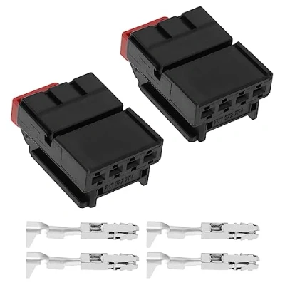Abbildung von the Lord of Tools 2 Stück Rücklicht Stecker mit Anschluss 7N0972704 Kompatibel VW Audi Seat Lampen
