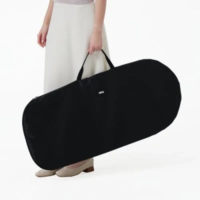 Abbildung von Transporttasche für Babywippe Belltop kompatibel BabyBjörn Babywippe. Flugzeug Aufbewahrungstasche. Schutzhülle Babybouncer wasserdicht. Einfacher Transport (babyschaukel). Schwarz
