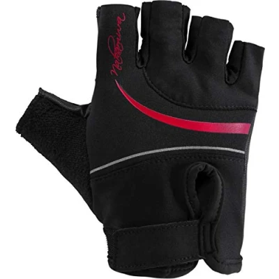 Abbildung von Nakamura Damen Dogana Handschuhe, Black/Red Light, S