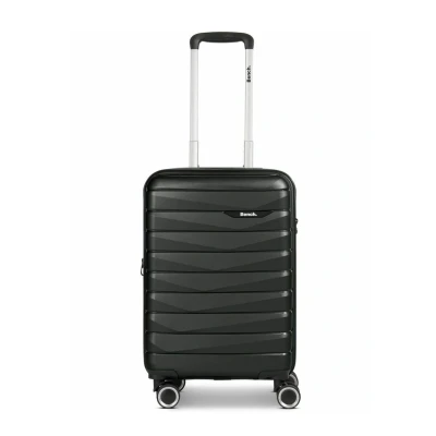 Abbildung von Bench Kleiner Hartgepäck Kabinen Koffer Cabin Trolley 36 x 25 56 cm aus hochwertigem, robustem Polypropylen (PP) Material für Damen und Herren 4 Doppelrollen &amp; TSA Schloss Paris Serie