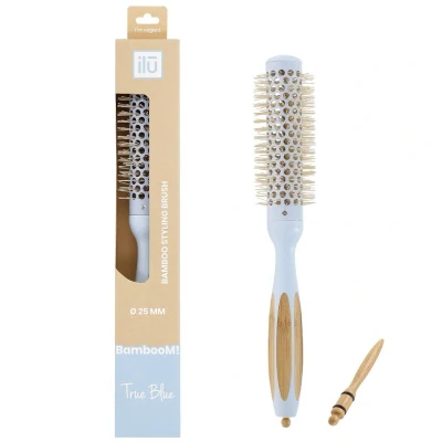 Abbildung von Bamboom Styling True Blue Round Brush 25mm