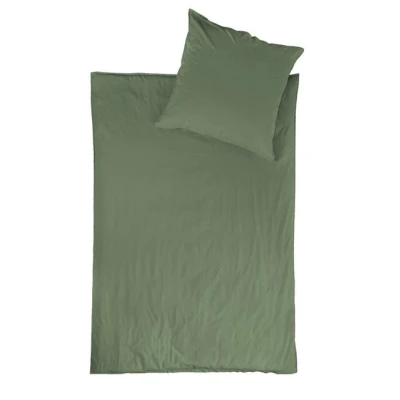 Abbildung von jilda tex Bettwäsche Lissabon, Renforcé (Bio Baumwolle), 2 teilig, unifarben, stonewashed und in vielen Farben