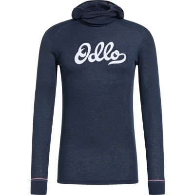 Abbildung von ODLO Active WARM Original Kapuzenpullover, Herren, Größe: 54/56, Dark sapphire