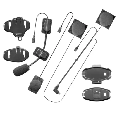 Abbildung von INTERPHONE Audio Kit 40 mm komplettes Ersatz Set für professionelle Stereo Lautsprecher mit hoher Wiedergabetreue Gegensprechanlage Avant, Tour, Sport, Urban, Link
