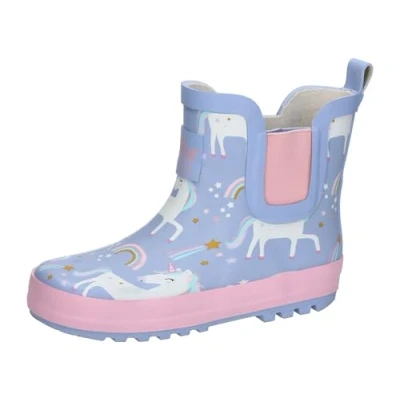 Abbildung von LICO Samira Gummistiefel für Kinder, Größe: 31, Blue/rose Schuhe