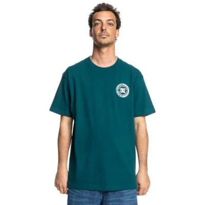 Abbildung von DC Shoes Corpo Unisex Tshirt print, Größe: XS, Deep teal