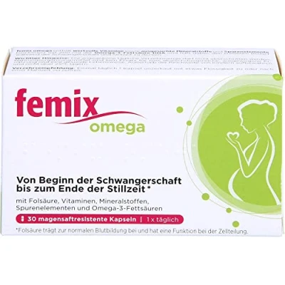 Abbildung von femix omega magensaftresistente Weichkapseln 30 St