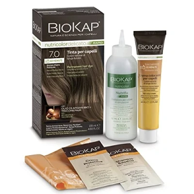 Abbildung von Bios Line Biokap Nutricolor Delicato Rapid Ink 7.0 Medium Naturblond 140 ml