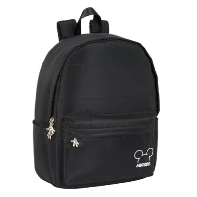 Abbildung von SAFTA Unisex Kinder M902 14,1 Zoll Laptop Rucksack, schwarz/weiß, Estándar, Casual