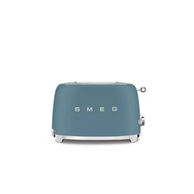 Abbildung von smeg toaster 2 schlitz kompakt storm blue tsf01sbmeu