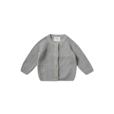 Abbildung von Stellou &amp; friends Unisex Strickjacke für Kinder, Größe: 50/56, Grau
