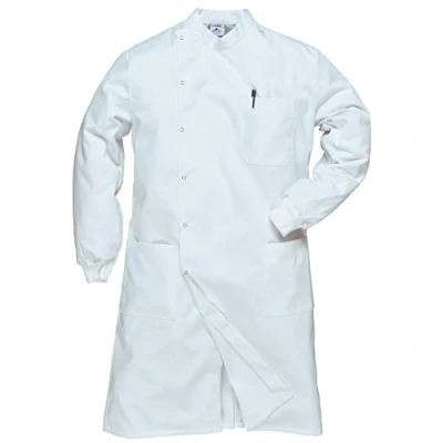 Abbildung von Portwest Kittel Howie Texpel Finish, Größe: 4XL, Farbe: Weiß, C865WHR4XL