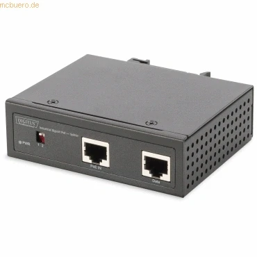 Abbildung von DIGITUS PoE++ Splitter IEEE802.3af/at/bt Gigabit Ethernet Ausgang 12, 16, 24, 48 Volt Terminalblock Klemmleiste