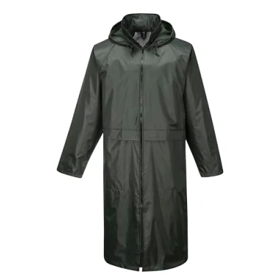 Abbildung von Portwest S440 Herren Leichte Wasserdichte Klassische Regenjacke Olivgrün, L