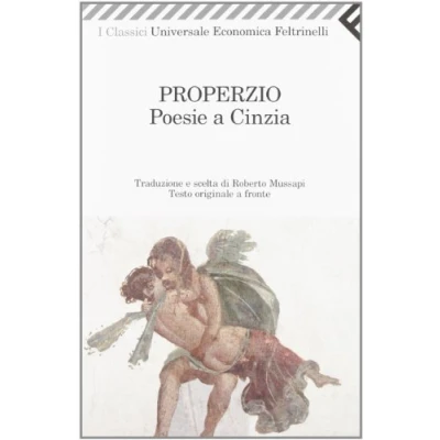 Abbildung von Poesie a Cinzia. Testo latino fronte (Universale economica. I classici, Band 2261)
