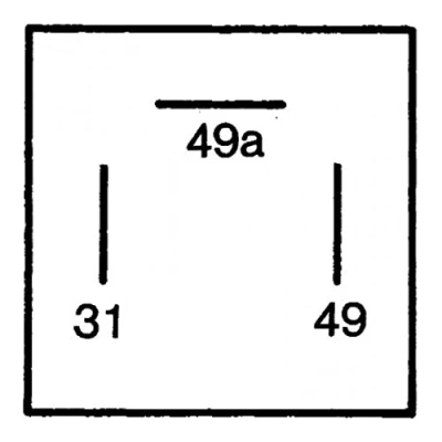 Abbildung von HELLA 4DB 003 750 707 Blinkgeber