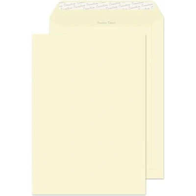 Abbildung von Blake Creative Colour 952 Versandtasche Haftklebung Zarte Elfenbein C4 324 x 229 mm 120g/m² 250 Stück