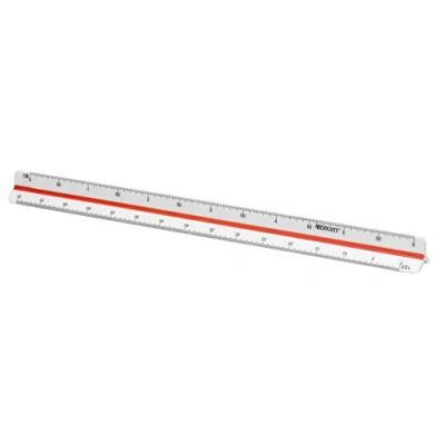 Abbildung von Westcott E 10164 00 Reduktionsmaßstab Ingenieur, Kunststoff, 30 cm, Weiß