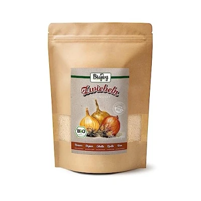 Abbildung von Biojoy BIO Zwiebelgranulat (500 g), Zwiebeln granuliert, ohne Zusätze (Allium cepa)