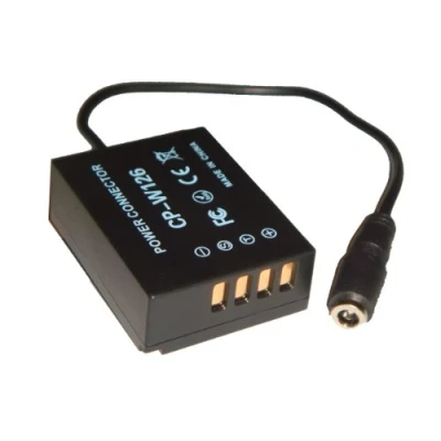 Abbildung von vhbw DC Kuppler Netzadapter kompatibel mit Fuji/Fujifilm X T3, T30, T200, T30 II Kamera, Digitalkamera, DSLR, Spiegelreflex