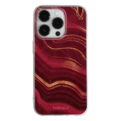 Abbildung von Babaco ERT Group Handyhülle für Apple iPhone 14 PRO Original und offiziell Lizenziertes Muster Marble 011 optimal an die Form des Handy angepasst, hülle aus TPU