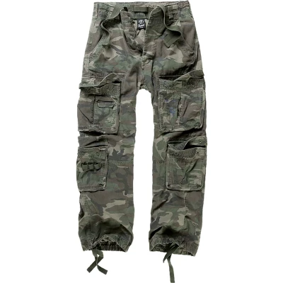 Abbildung von Brandit PURE Vintage Cargohose, Herren, Größe: 3XL, Olive camo