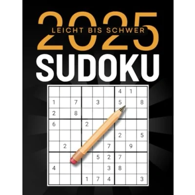 Abbildung von Sudoku 2025: Rätsel Kalender Von Leicht bis Schwer mit Lösungen Großdruck Rätselbuch Geschenk für Erwachsene &amp; Senioren zu weihnachten oder Geburtstag