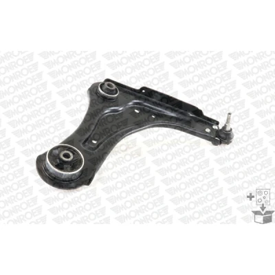 Abbildung von MONROE L25559 Querlenker mit Trag /Führungsgelenk, Gummilager RENAULT: Laguna 3 Grandtour, 3, III Coupe
