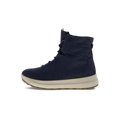 Abbildung von ECCO Solice W MID GTX PL Schnürstiefelette, Damen, Größe: 39, Night sky Schuhe