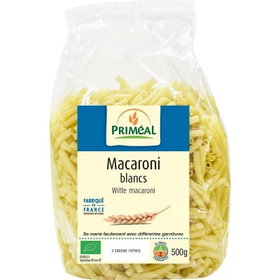 Abbildung von Primeal Weiße Makkaroni Bio (500 Gr) Reform Lebensmittel Ernährung