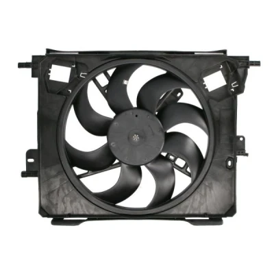 Abbildung von THERMOTEC D8M018TT Lüfter 410mm 12V mit Kühlerlüfterrahmen (Zarge), ohne Belastungswiderstand SMART: Fortwo III Coupe