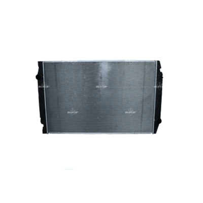 Abbildung von NRF EASY FIT 509698 Kühler, Motorkühlung Aluminium 1124 775 42 ohne Rahmen, mit Anbauteilen Kühlrippen gelötet