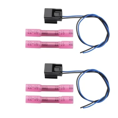 Abbildung von GNXfixt LED Kennzeichenbeleuchtung Adapterkabelanschluss für Megane Laguna Kangoo Master Trafic Twingo 265108474R