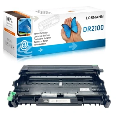 Abbildung von LOSMANN 1x Trommel kompatibel für Brother DR 2100 DR2100 DCP 7030 7040 7045N HL 2140 2150N 2170 2170W MFC 7320 7340 7440N 7840W