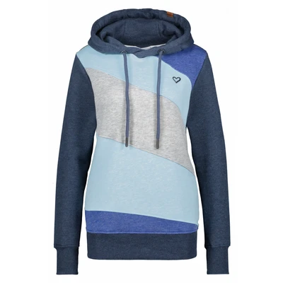Abbildung von alife &amp; kickin Kapuzenpullover, Damen, Größe: Large, Marine melange