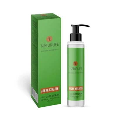 Abbildung von NATURLIFE Argan Keratin Haarserum Haaröl 125ml
