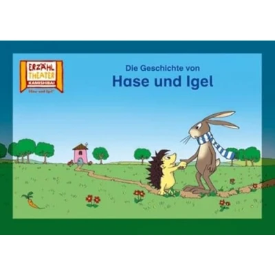 Abbildung von Die Geschichte von Hase und Igel / Kamishibai Bildkarten: 12 Bildkarten für das Erzähltheater