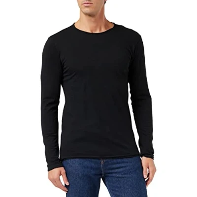 Abbildung von Replay Unisex Langarmshirt, Größe: XXL, Black