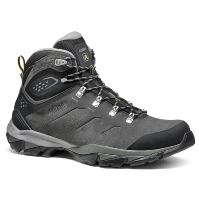 Abbildung von Asolo Acadia Mid Lth GTX Wide Fit Herren Wanderschuhe (Schwarz 10 UK, 44,5 EU)