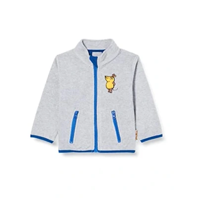 Abbildung von Playshoes Unisex Kinder Fleece Jacke Outdoor Oberteil, grau/melange Die Maus, 152