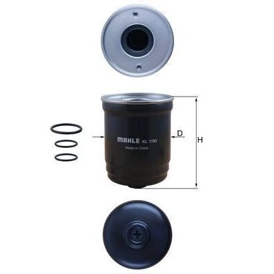 Abbildung von Kraftstofffilter KNECHT KL 1193D