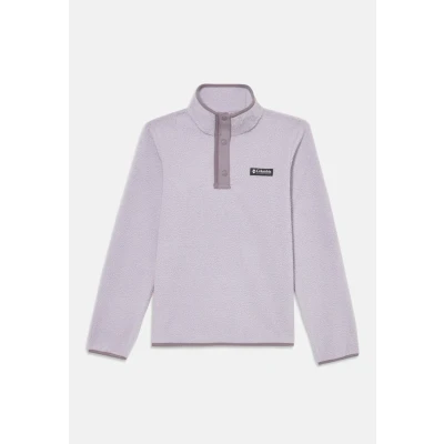 Abbildung von Columbia Helvetia HALF SNAP Unisex Fleecejacke für Kinder, Größe: 92/98, Lavender pearl/shale purple