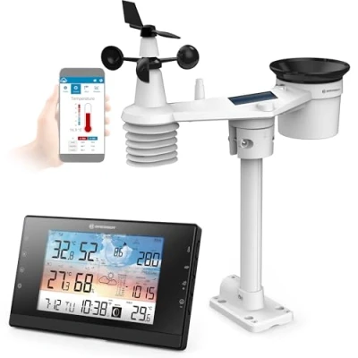 Abbildung von BRESSER WLAN Wetterstation WSC mit 5 in 1 Multi Sensor