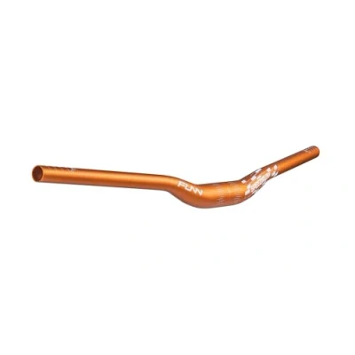 Abbildung von Funn Speedrun Junior Mountainbike Lenker mit Lenkerklemme 31,8mm und Breite 680mm, geeignet für Fahrradgriffe einem Innendurchmesser von 19mm (Orange)