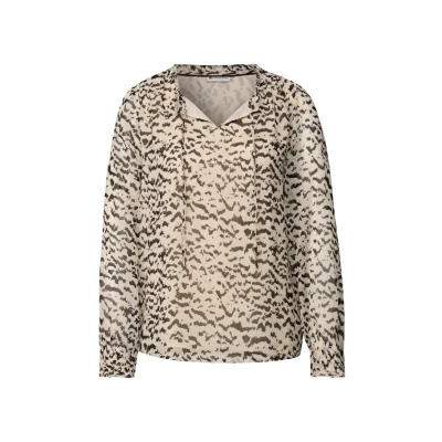Abbildung von Street One Bluse, Damen, Größe: 42, Beige